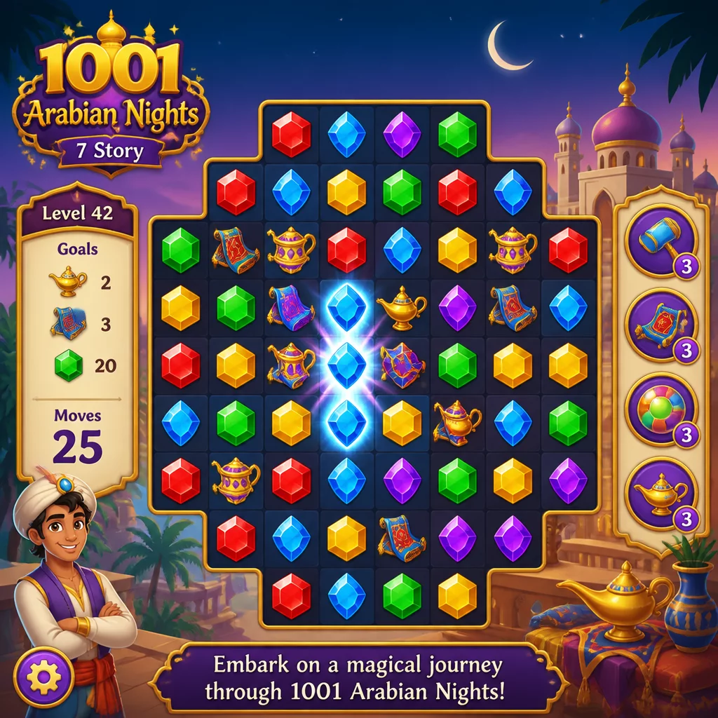 1001 Arabian Nights 7 Story