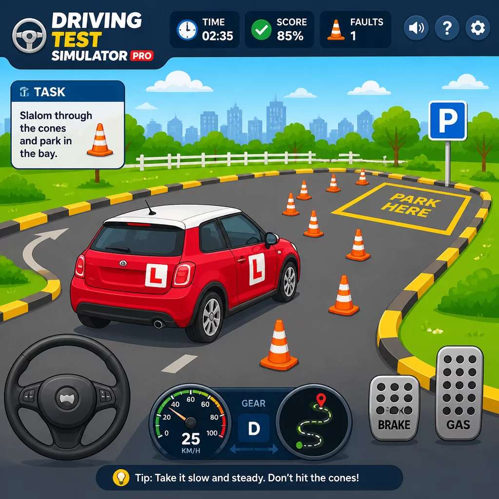 Driving Test Simulator Pro
